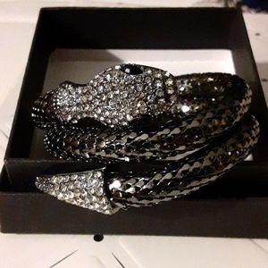 Vintage Mesh Snake Bracelet.